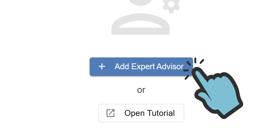 click add expert advisor