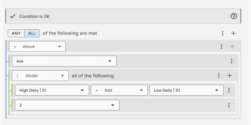 advanced condition example