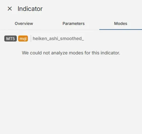 upload indicator without modes